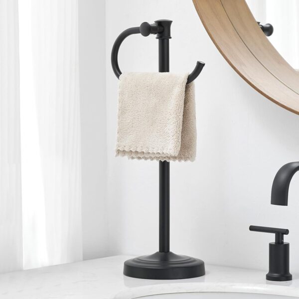 Countertop Towel Holder with Upright Bar
