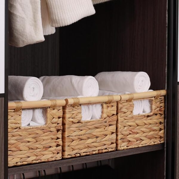 Rectangular Water Hyacinth Storage Basket