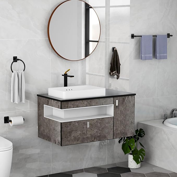 Bathroom Towel Accessory Set